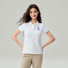 Women's Slim Fit Embroidered 3D Lion Polo - Image 3