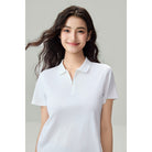 Women's Liquid Touch Regular Fit Short Sleeve Half-Zip Polo - Image 5