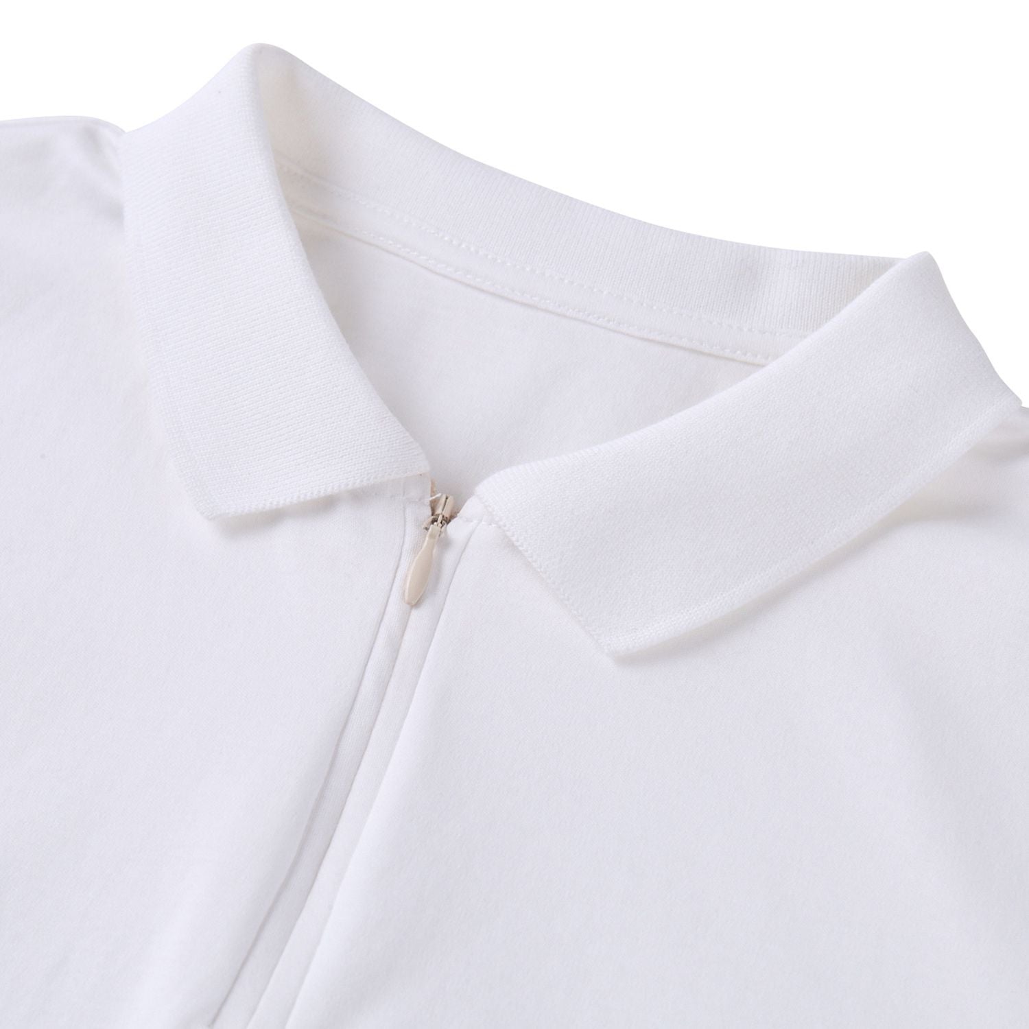 Women's Liquid Touch Regular Fit Short Sleeve Half-Zip Polo - Image 8