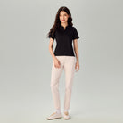 Women's Liquid Touch Regular Fit Short Sleeve Half-Zip Polo - Image 1