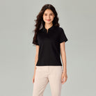 Women's Liquid Touch Regular Fit Short Sleeve Half-Zip Polo - Image 5