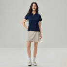 Women's Liquid Touch Regular Fit Short Sleeve Half-Zip Polo - Image 1