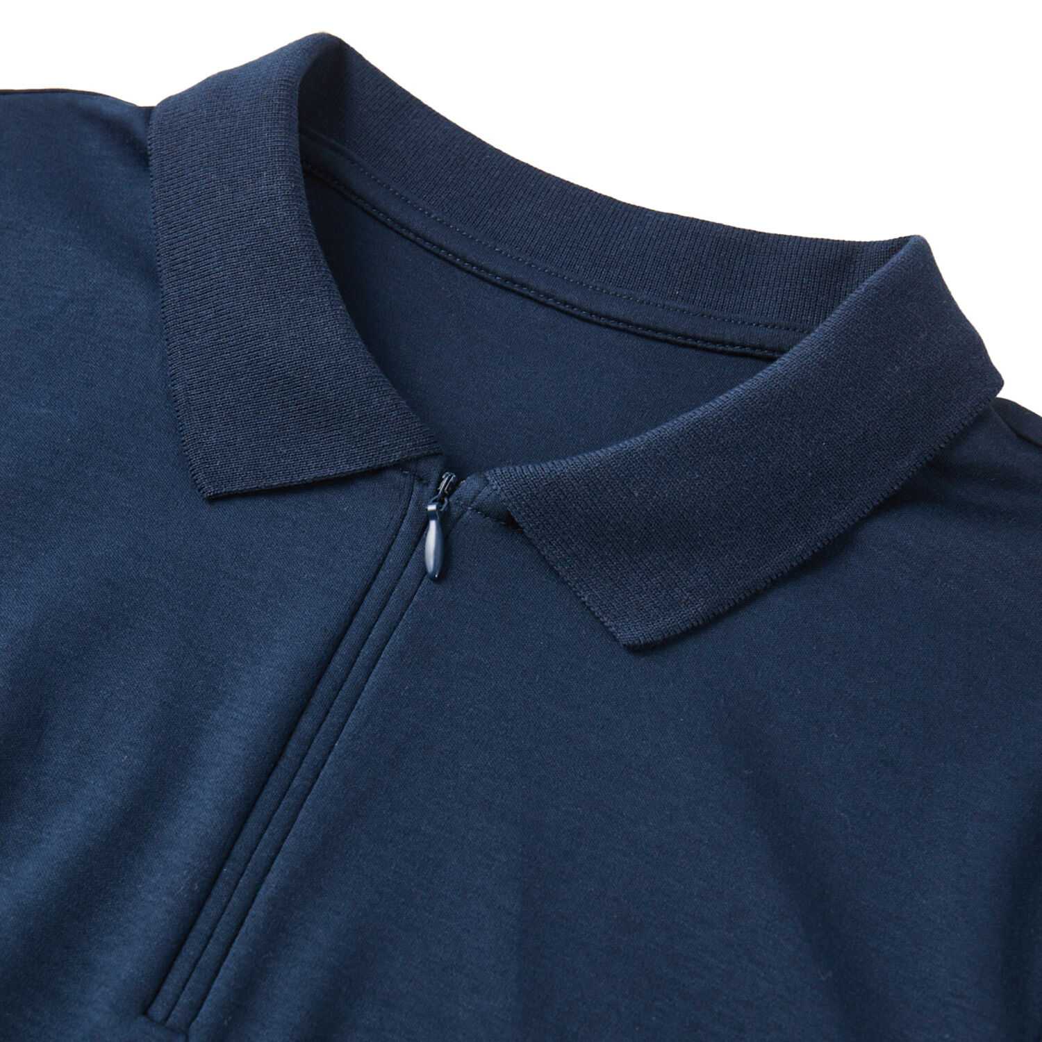 Women's Liquid Touch Regular Fit Short Sleeve Half-Zip Polo - Image 8