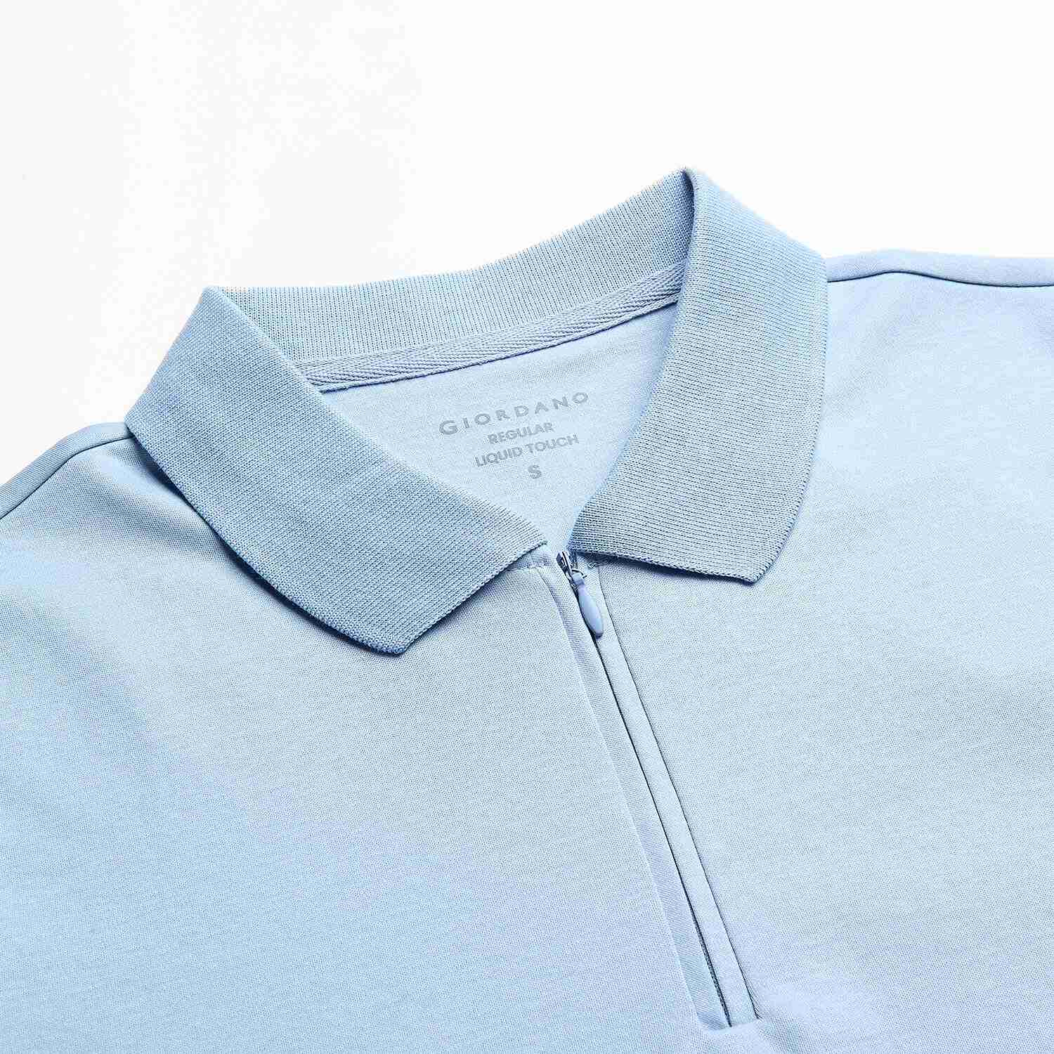 Women's Liquid Touch Regular Fit Short Sleeve Half-Zip Polo - Image 9