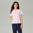 Women's Liquid Touch Regular Fit Short Sleeve Half-Zip Polo - Image 6