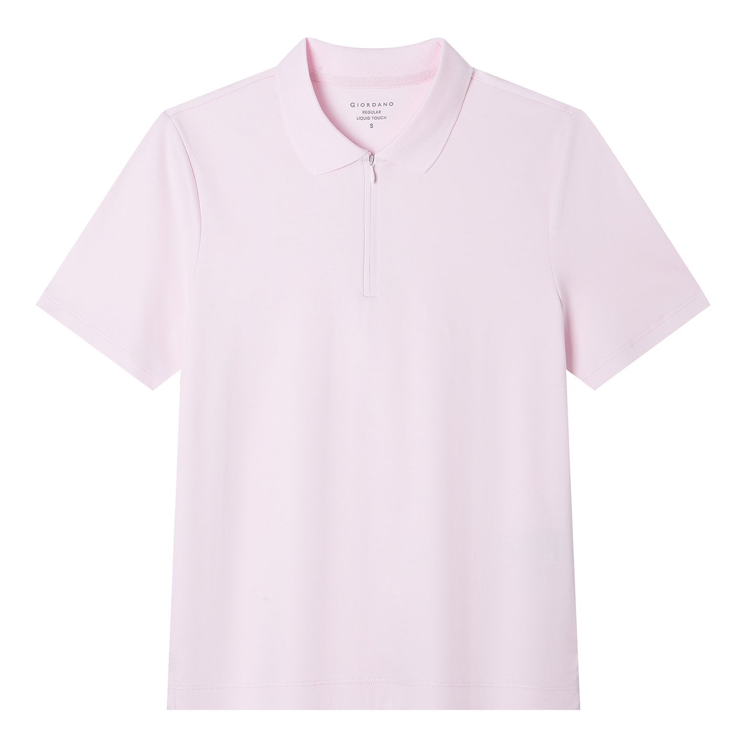 Women's Liquid Touch Regular Fit Short Sleeve Half-Zip Polo - Image 7