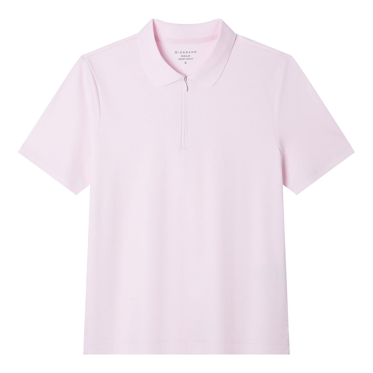 Women's Liquid Touch Regular Fit Short Sleeve Half-Zip Polo - Image 7