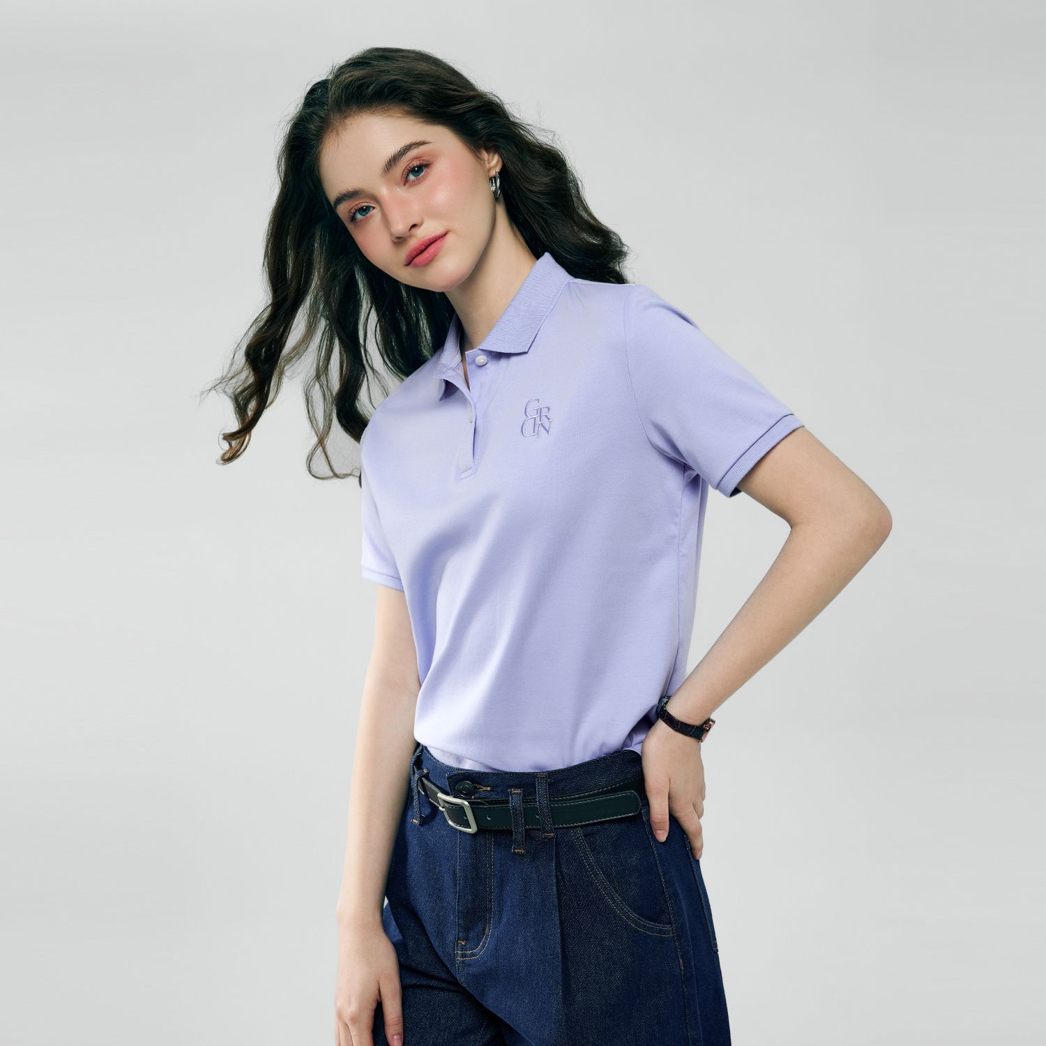 Women's Cotton Liquid Touch Polo - Image 3