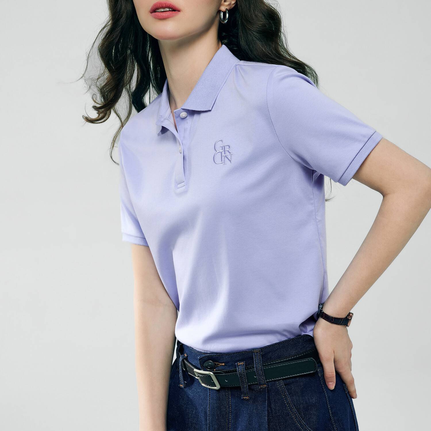Women's Cotton Liquid Touch Polo - Image 4