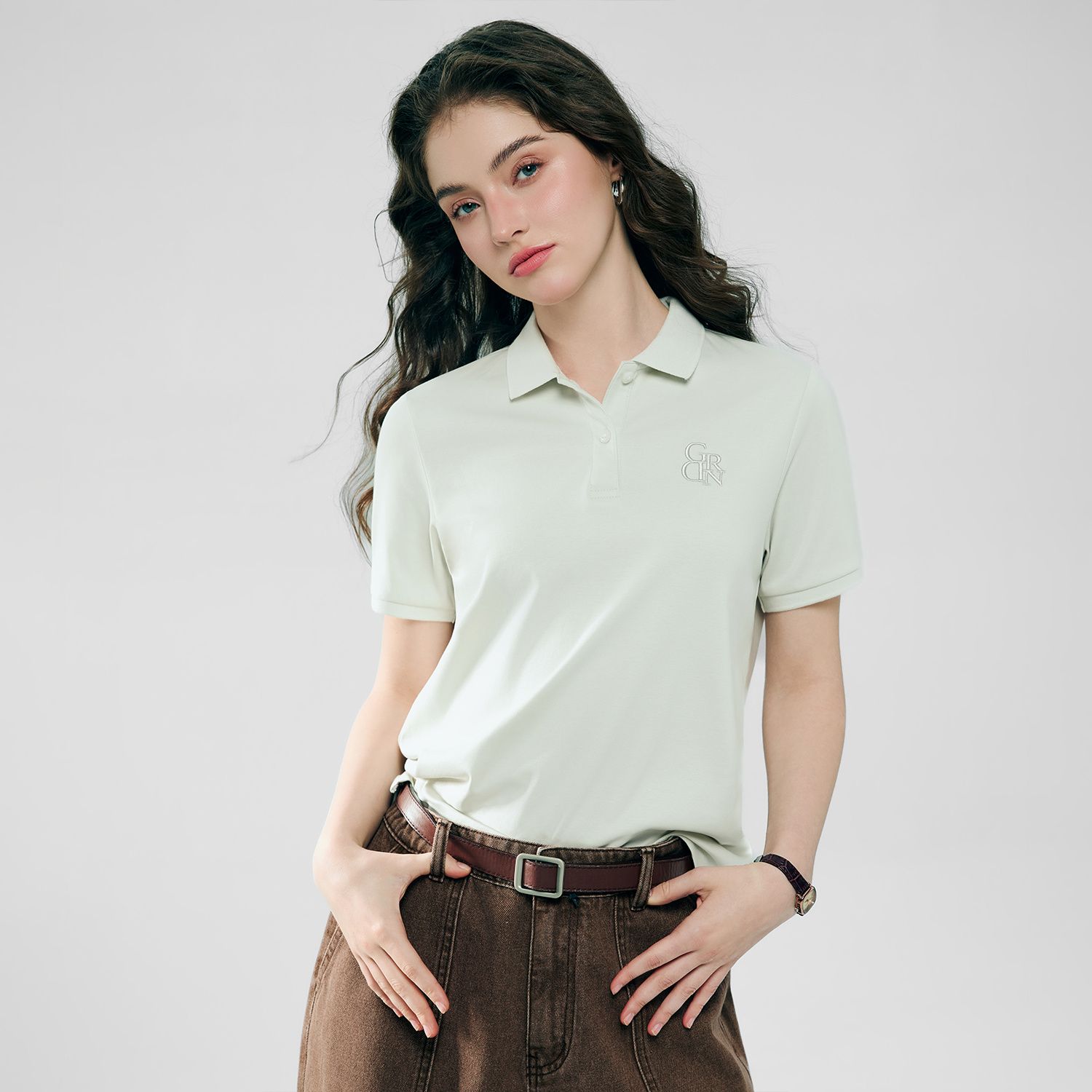 Women's Cotton Liquid Touch Polo - Image 3