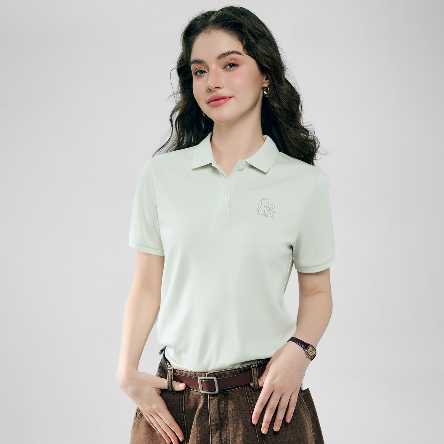 Women's Cotton Liquid Touch Polo - Image 5