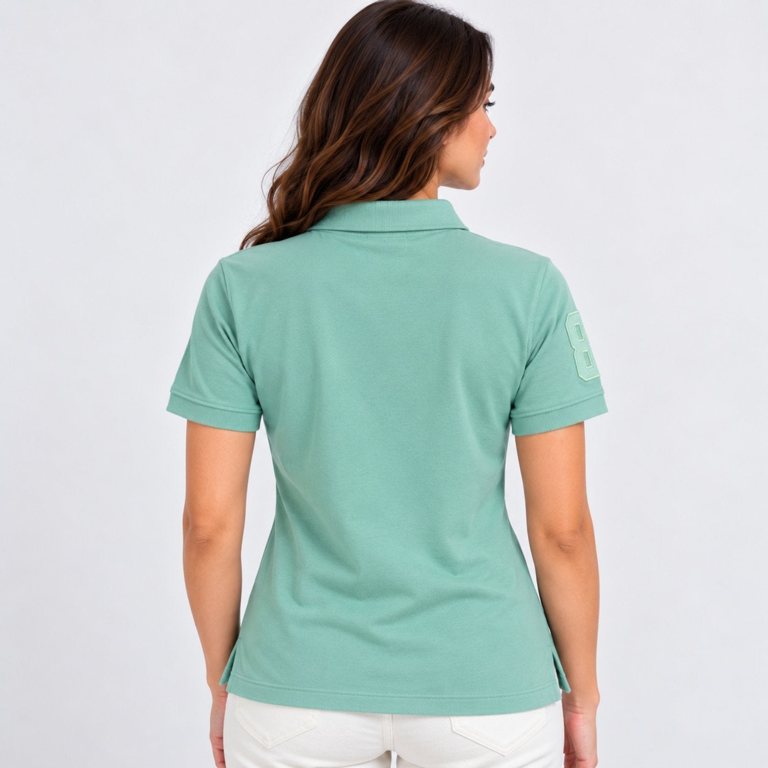 Women's Slim Fit Lion Polo - Image 2