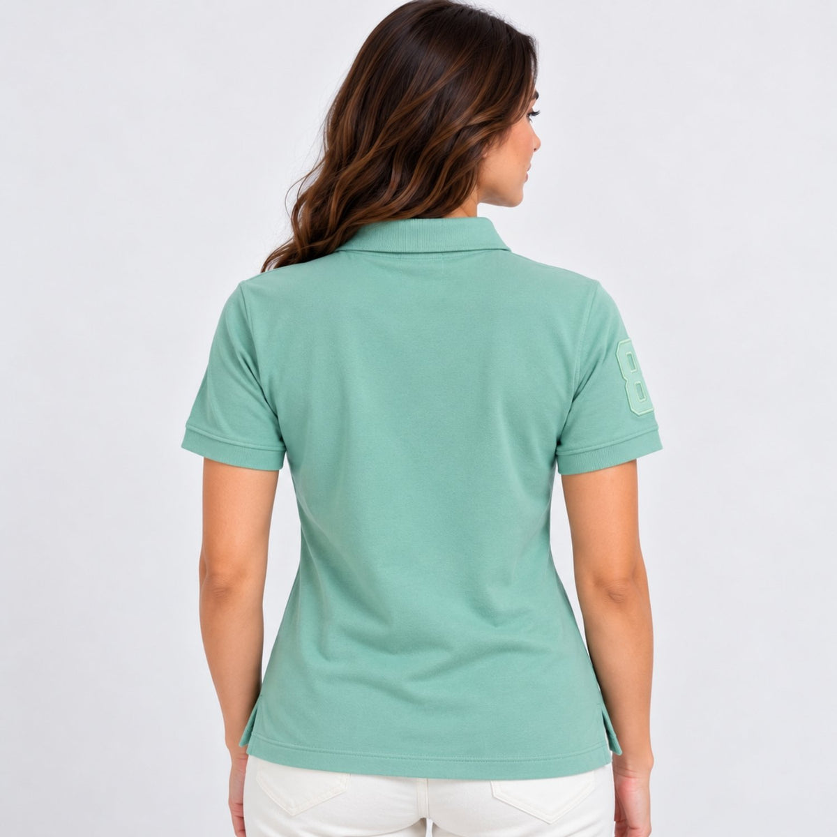 Women's Slim Fit Lion Polo - Image 2