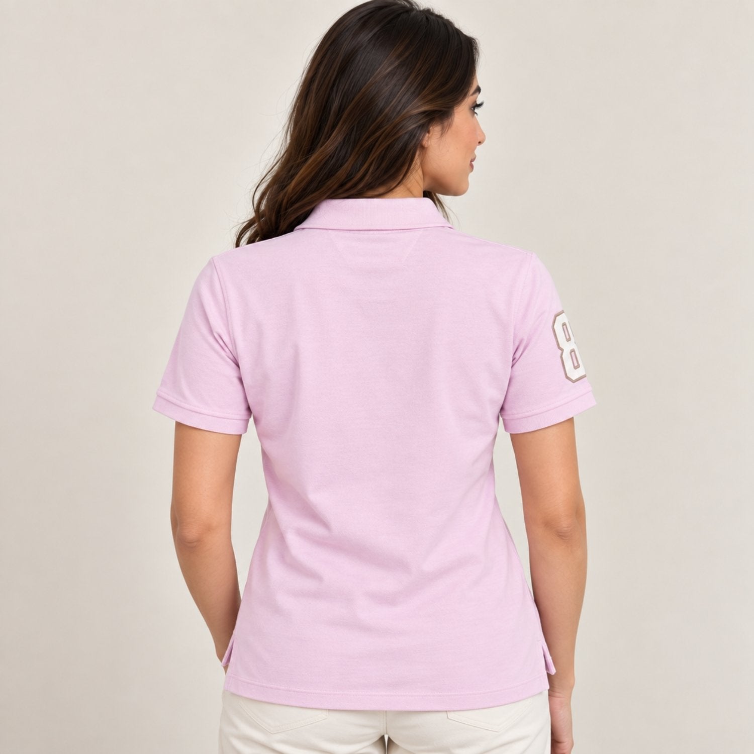 Women's Slim Fit Lion Polo - Image 2
