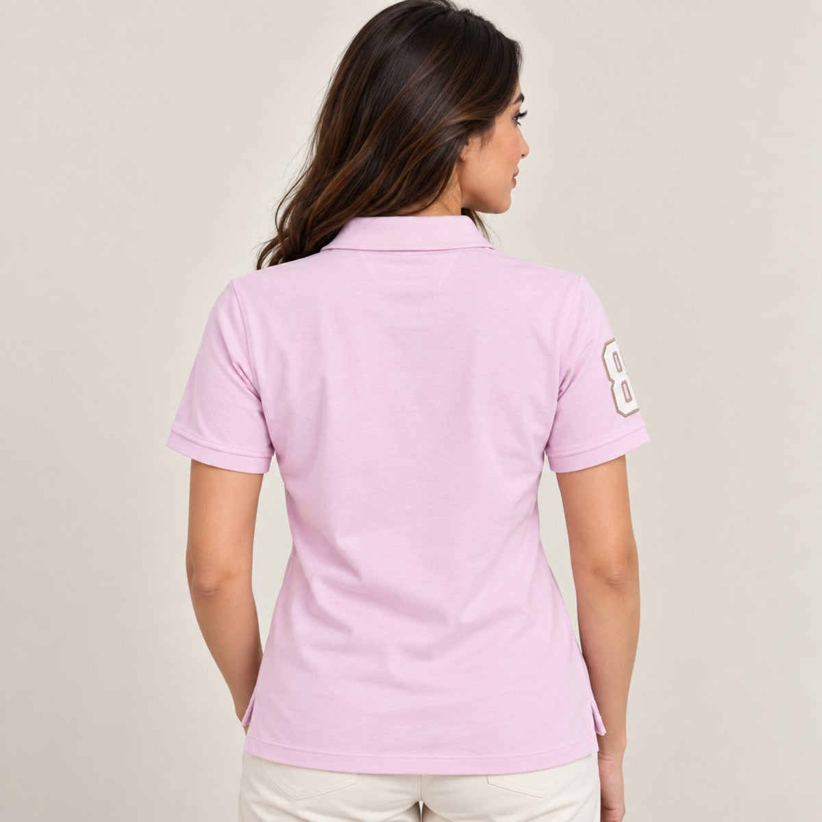 Women's Slim Fit Lion Polo - Image 2