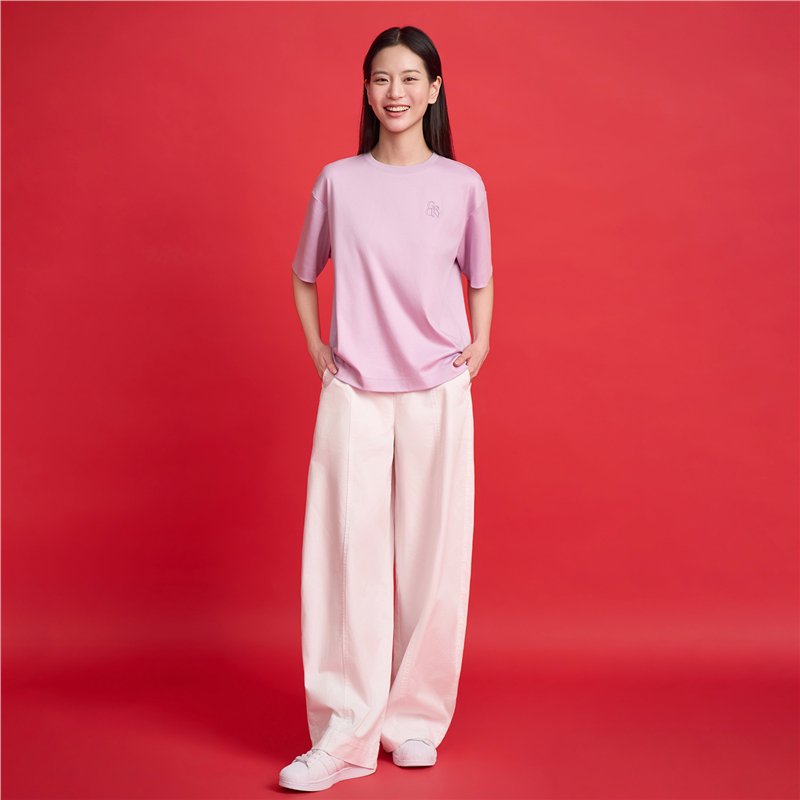 Women's Embroidered Cotton Liquid Touch Tee - Image 2