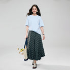 Women's Embroidered Cotton Liquid Touch Tee - Image 2