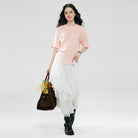 Women's Embroidered Cotton Liquid Touch Tee - Image 5