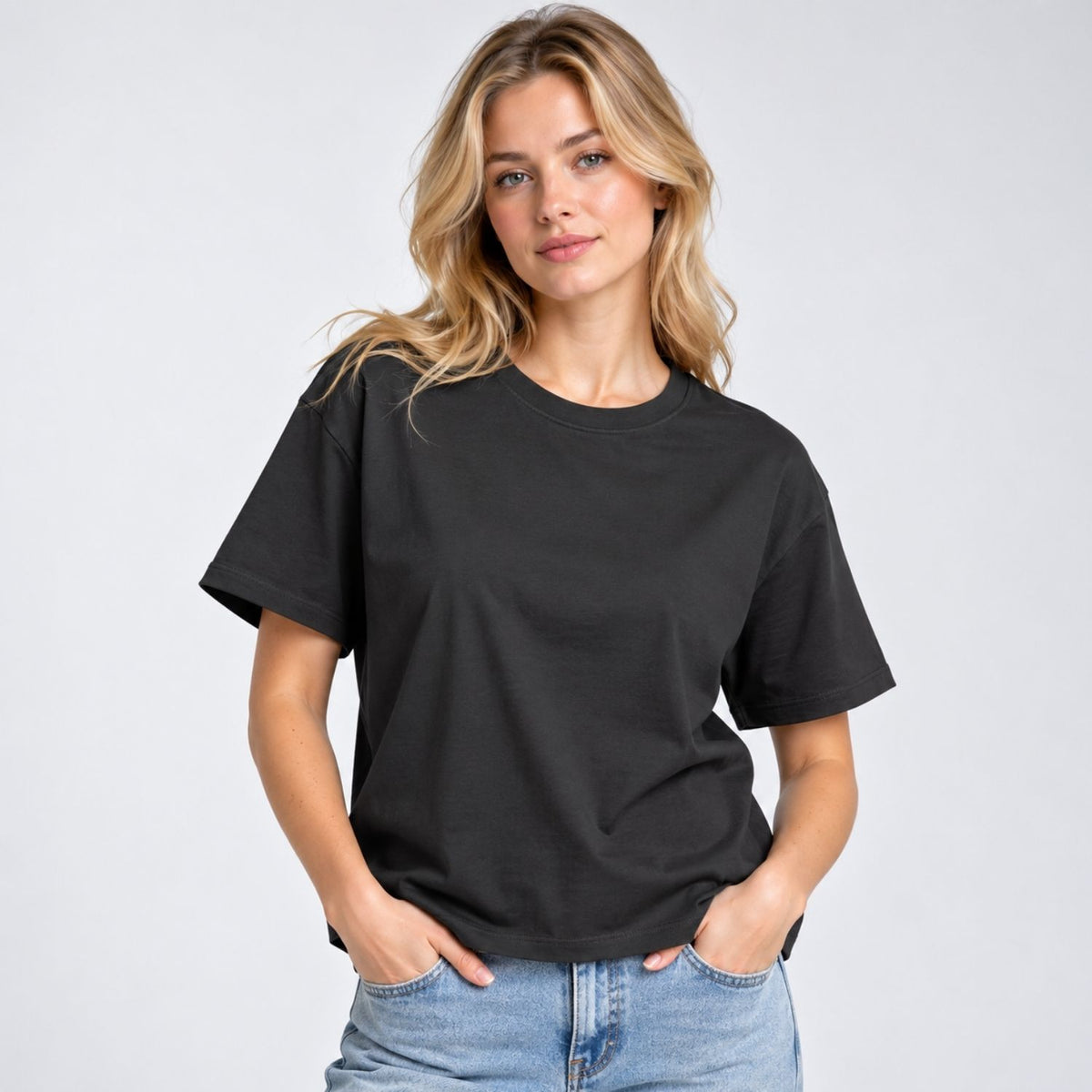 Women's Regular Fit Liquid Touch T-Shirt - Image 1