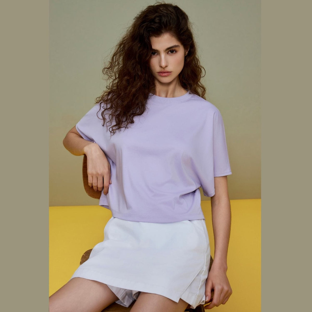 Women's Regular Fit Liquid Touch T-Shirt - Image 2