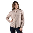 Women's Twill Acute Collar Loose Fit Shirt - Image 1