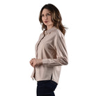 Women's Twill Acute Collar Loose Fit Shirt - Image 2