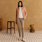 Women's Cotton Oxford Acute Collar Long Sleeve - Image 2