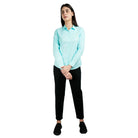 Women's Cotton Oxford Acute Collar Long Sleeve - Image 2
