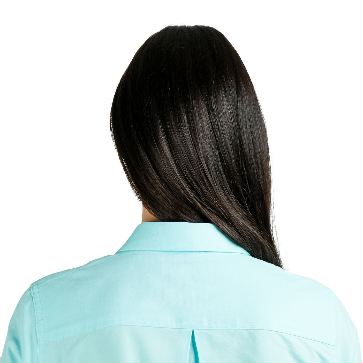 Women's Cotton Oxford Acute Collar Long Sleeve - Image 5