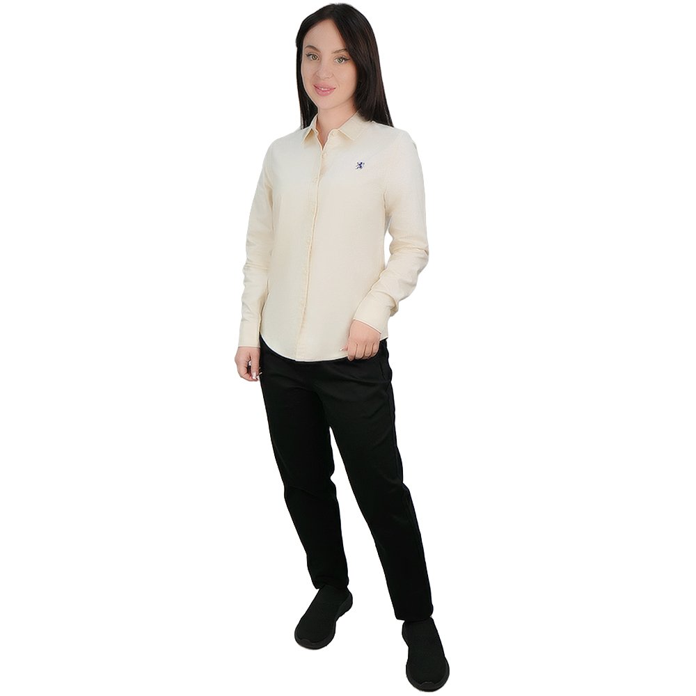 Women's Oxford Acute Collar Shirt - Image 2
