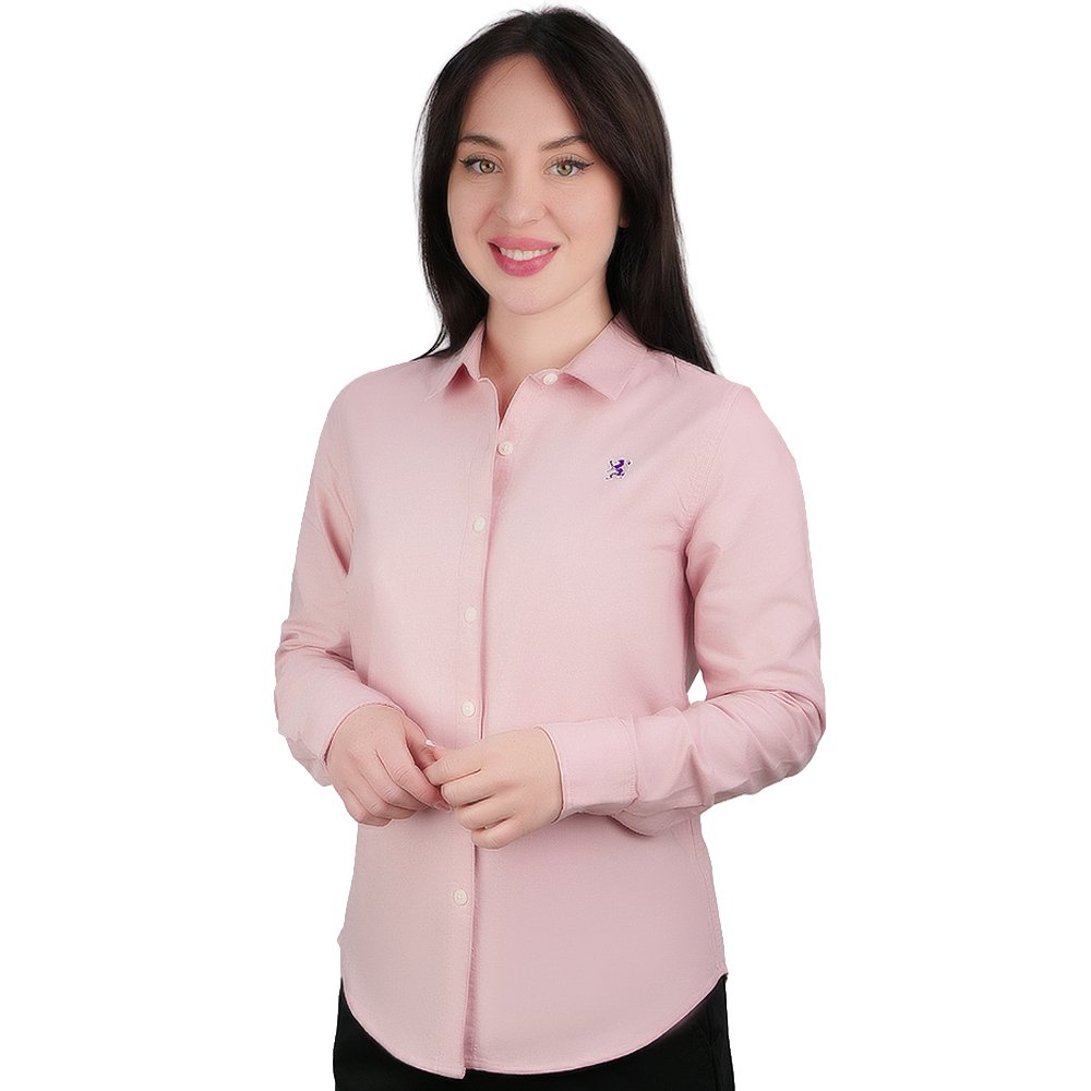 Women's Oxford Acute Collar Shirt - Image 1
