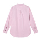 Women's Cotton Oxford Acute Collar Long Sleeve Shirt - Image 10