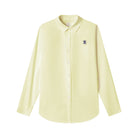 Women's Cotton Oxford Acute Collar Long Sleeve Shirt - Image 4