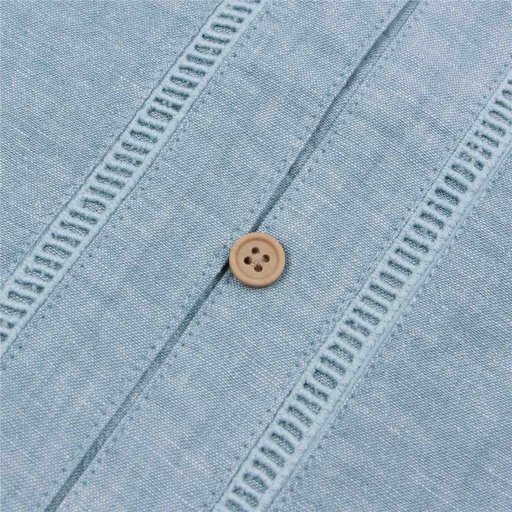 Women's Linen Long Sleeve Loose Fit Shirt - Image 4