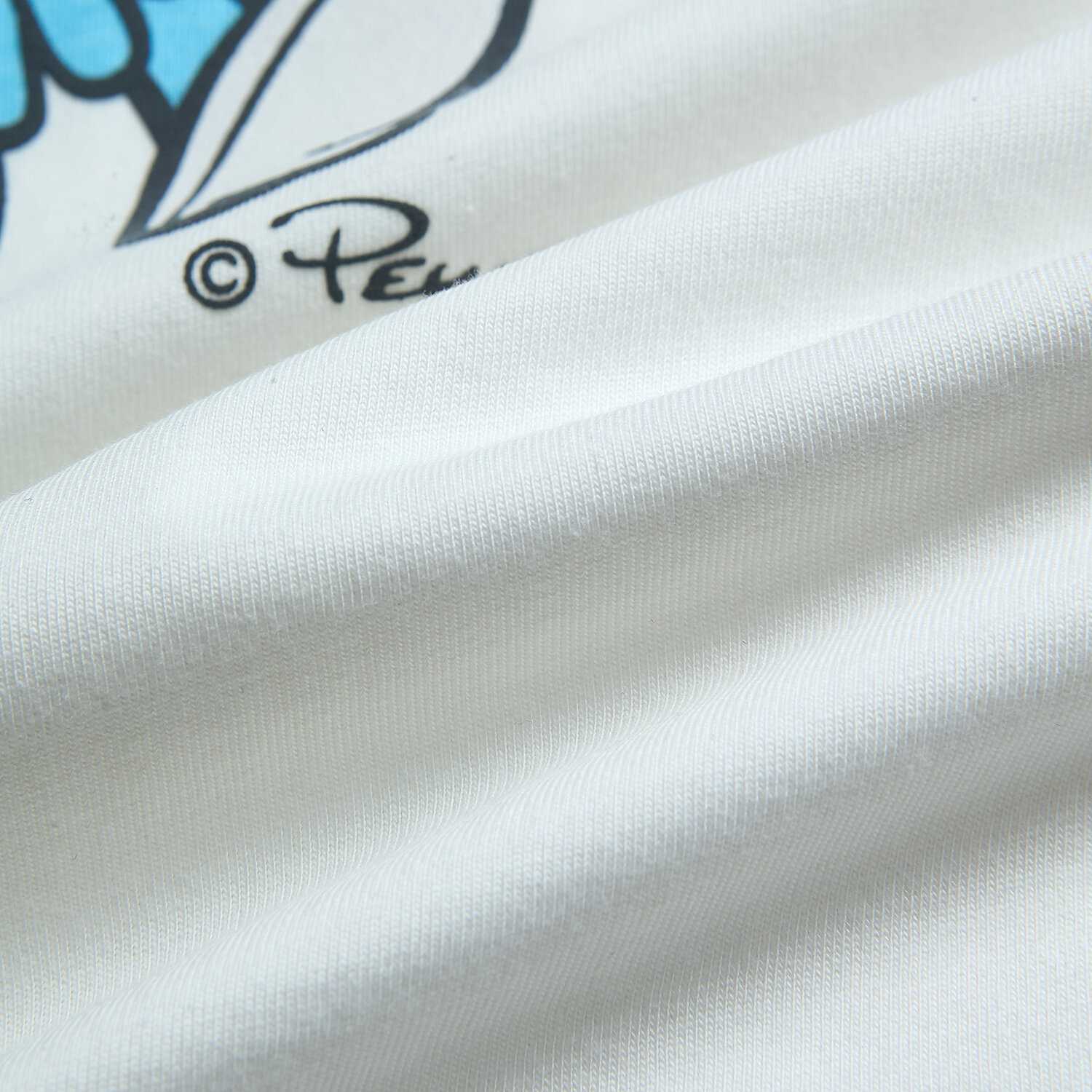 Women's Comfort Fit Raglan Sleeve Smurfs Print Crew Neck Tee - Image 10