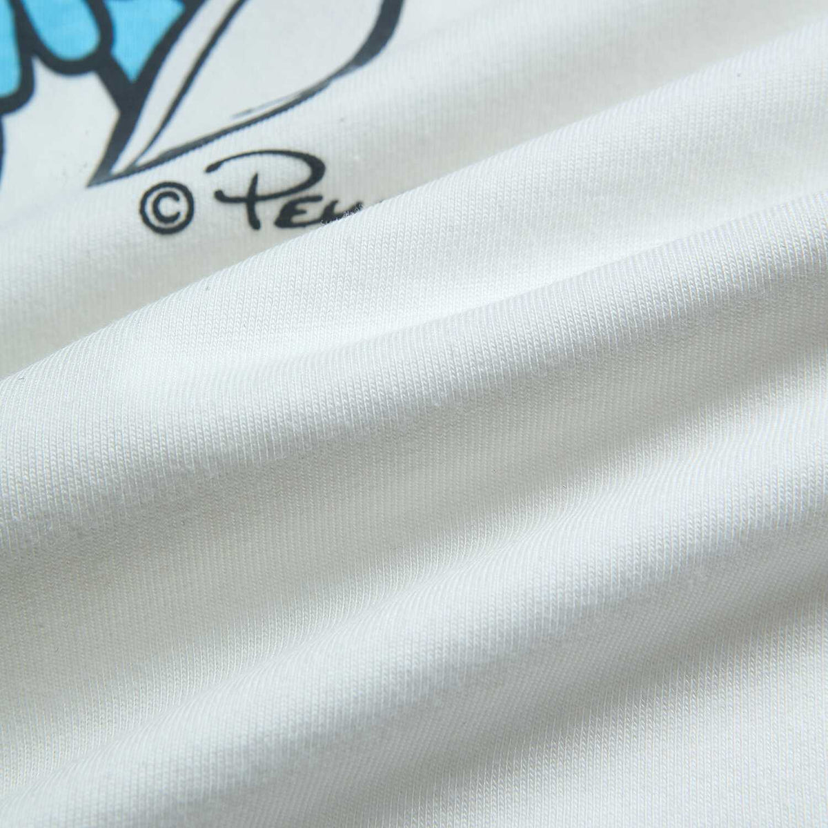 Women's Comfort Fit Raglan Sleeve Smurfs Print Crew Neck Tee - Image 10