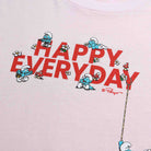 Women's Comfort Fit Raglan Sleeve Smurfs Print Crew Neck Tee - Image 8