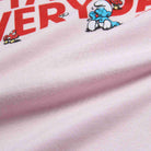 Women's Comfort Fit Raglan Sleeve Smurfs Print Crew Neck Tee - Image 10