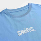 Women's Comfort Fit Raglan Sleeve Smurfs Print Crew Neck Tee - Image 9