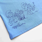Women's Comfort Fit Raglan Sleeve Smurfs Print Crew Neck Tee - Image 10