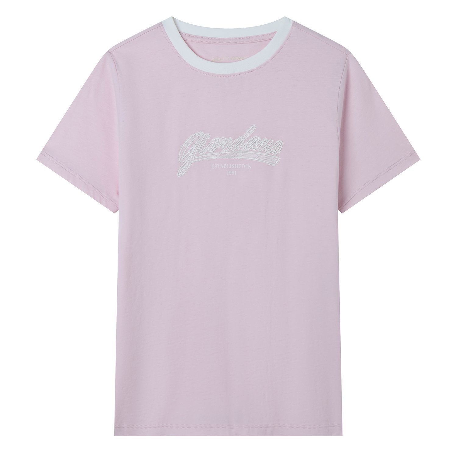 Women's Crew Neck Comfort Print Tee - Image 1