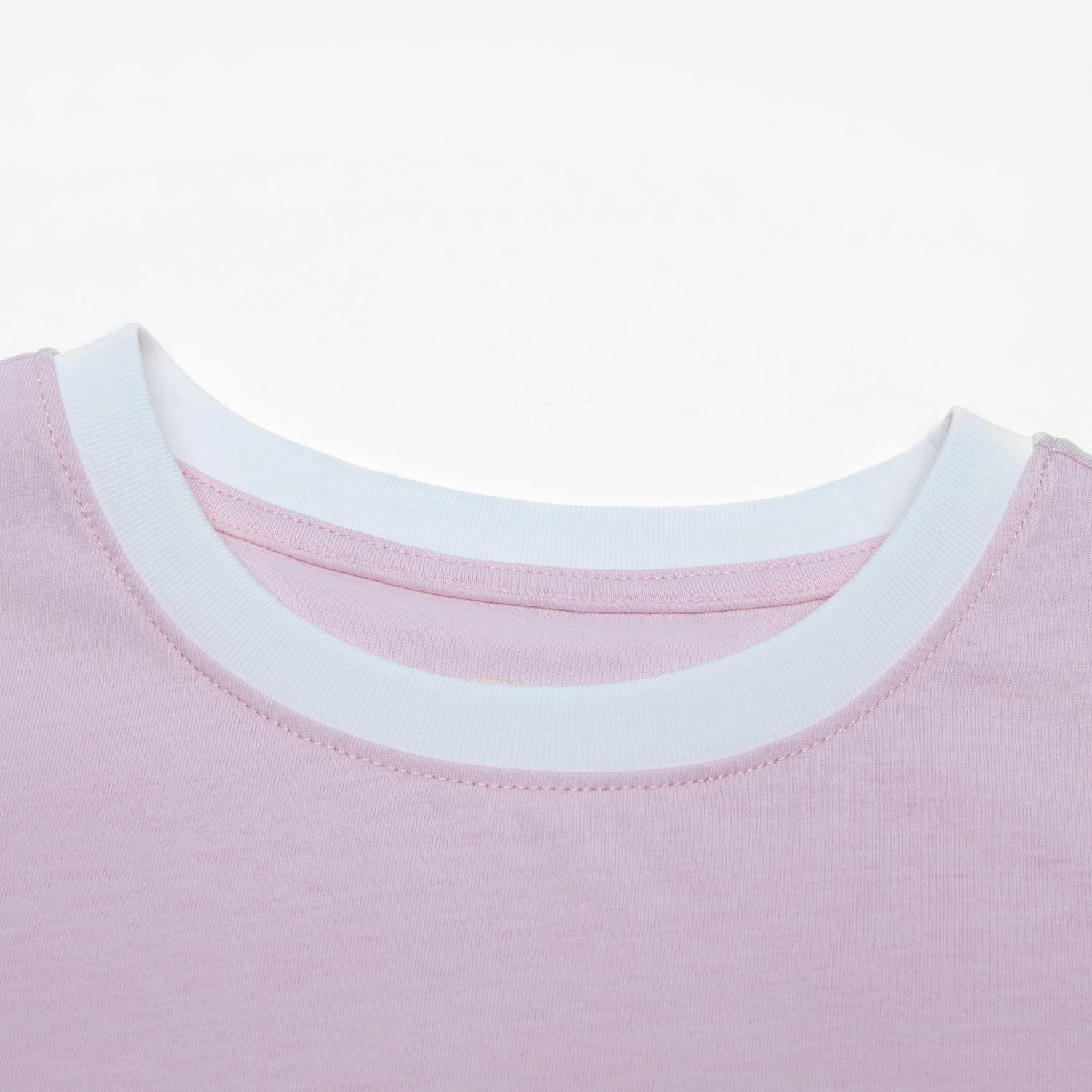 Women's Crew Neck Comfort Print Tee - Image 3