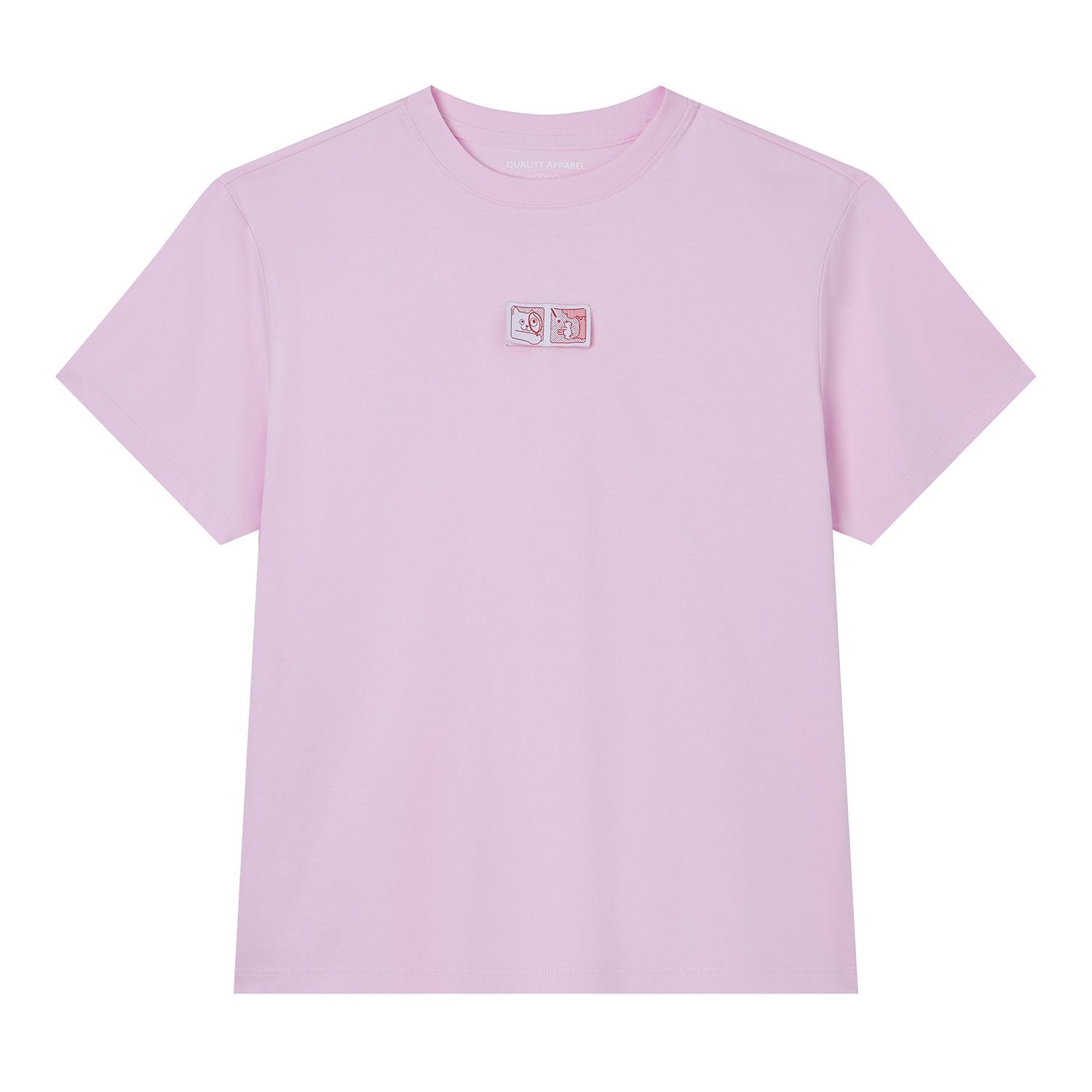 Women's Crew Neck Relaxed Fit Print Tee - Image 5