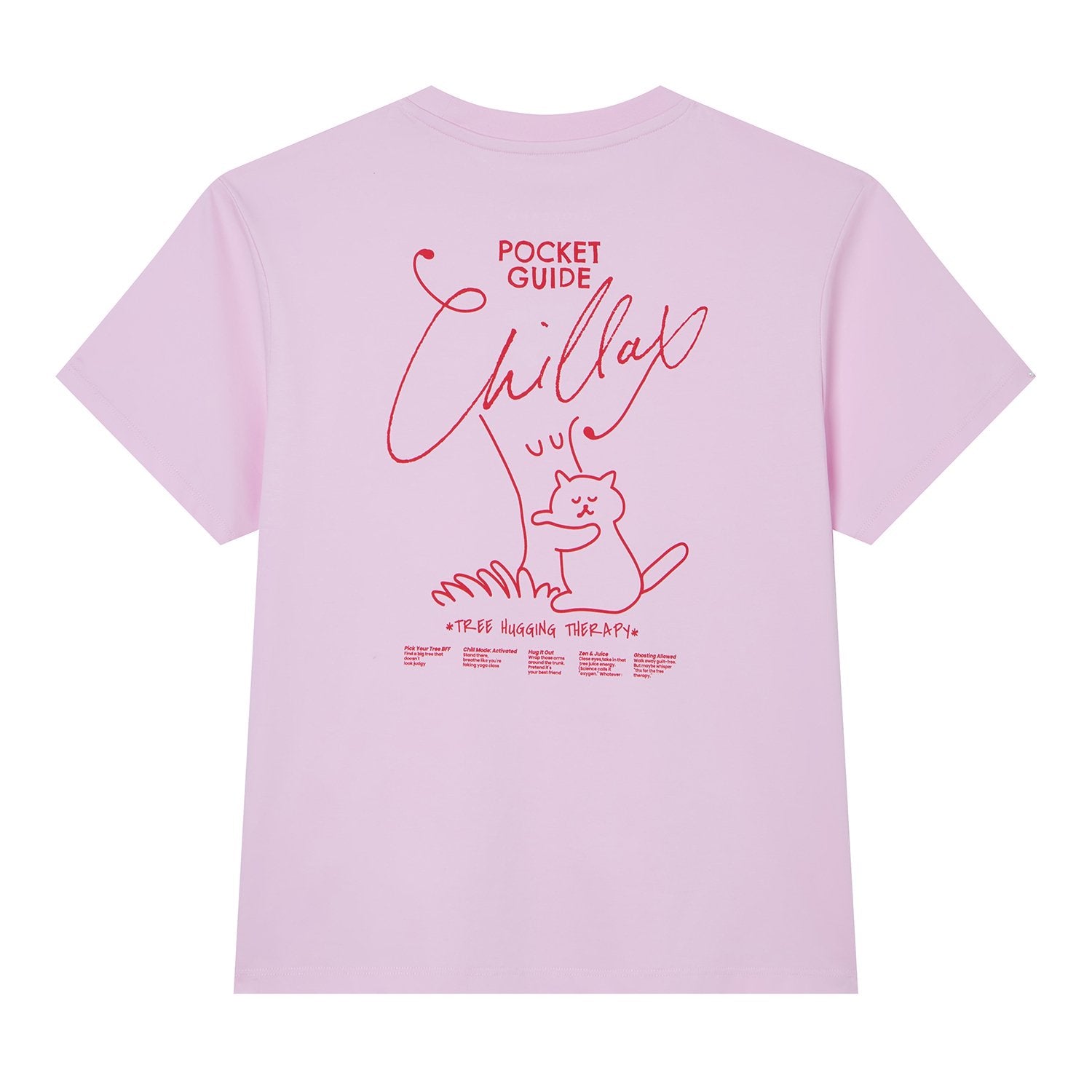 Women's Crew Neck Relaxed Fit Print Tee - Image 6