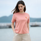 Women Crew Neck Relaxed Fit Print Tee - Image 3