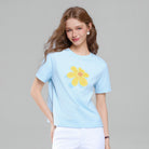Women Crew Neck Relaxed Fit Print Tee - Image 2