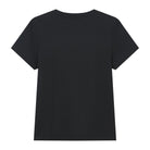 Women's Cotton Crew Neck Printed Comfort Tee - Image 7