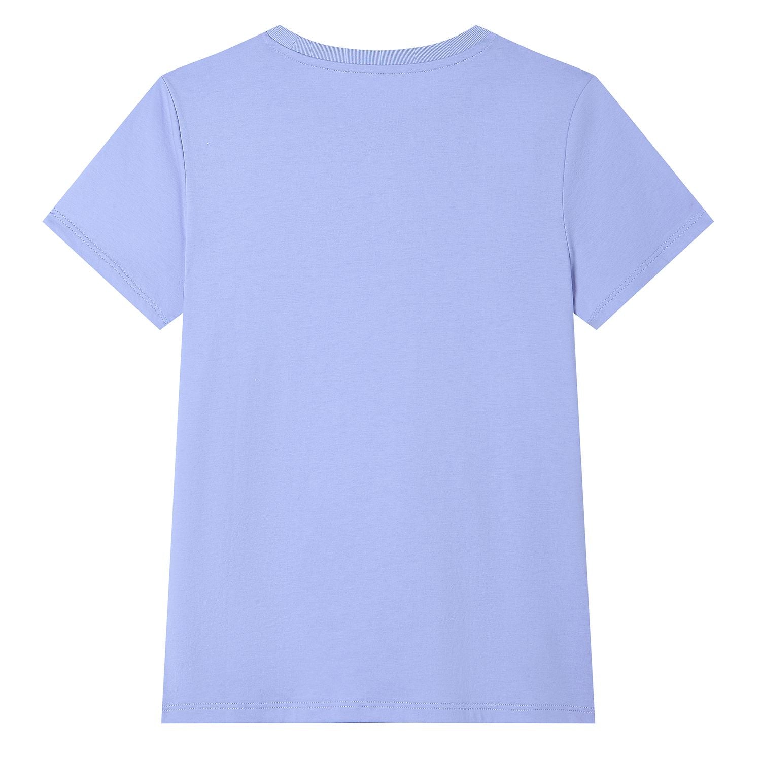 Women's Cotton Crew Neck Printed Comfort Tee - Image 6