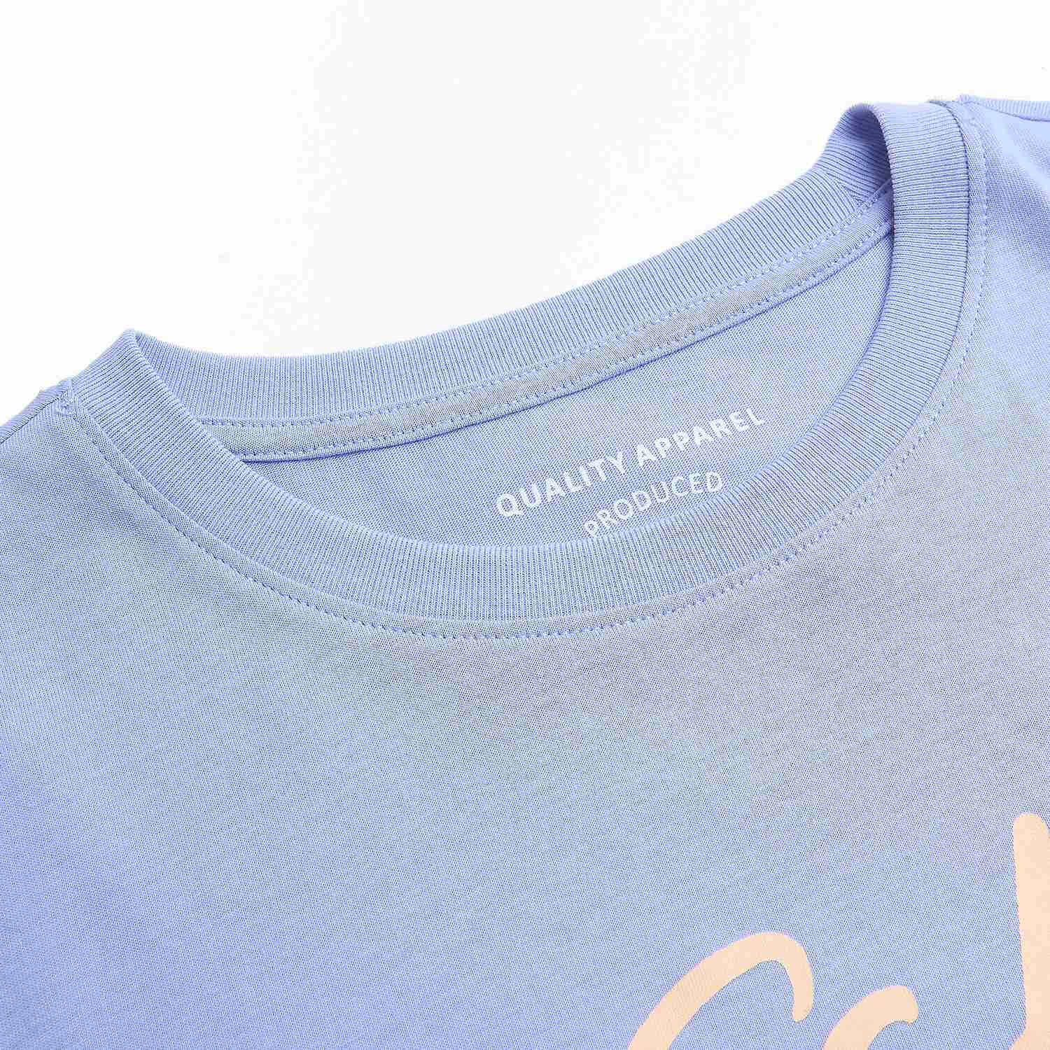 Women's Cotton Crew Neck Printed Comfort Tee - Image 7