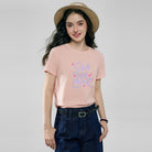 Women's Cotton Crew Neck Printed Comfort Tee - Image 4